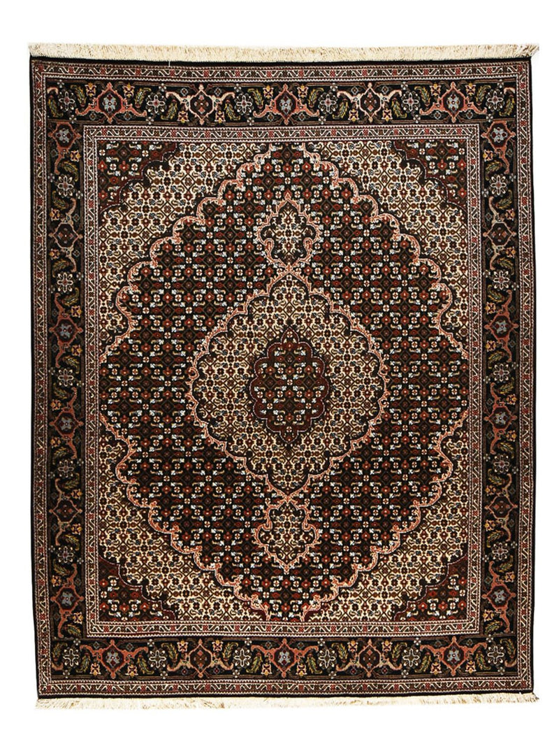 Persisk teppe - Tabriz - Royal - 200 x 151 cm - mørk brun