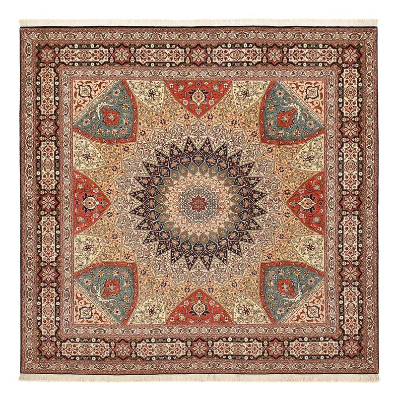 Tabriz - 50 Raj Teppe 253x251cm - Persisk teppe