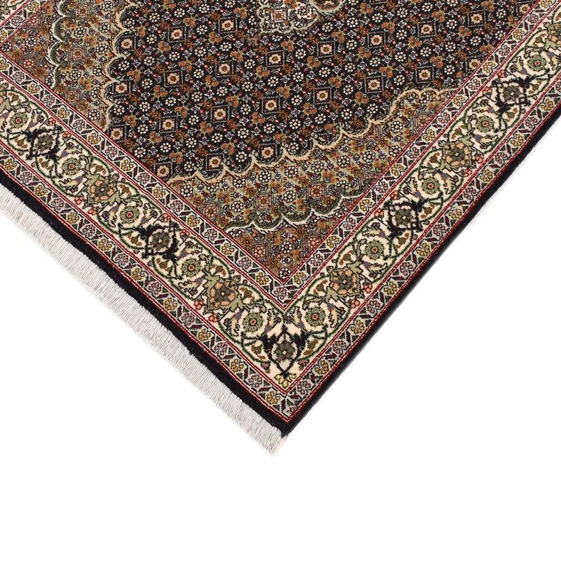Løper Persisk teppe - Tabriz - Royal - 390 x 82 cm - mørk beige
