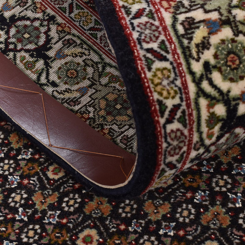 Løper Persisk teppe - Tabriz - Royal - 390 x 82 cm - mørk beige