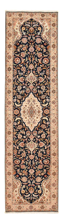 Løper Persisk teppe - Tabriz - Royal - 310 x 82 cm - mørkeblå – product image