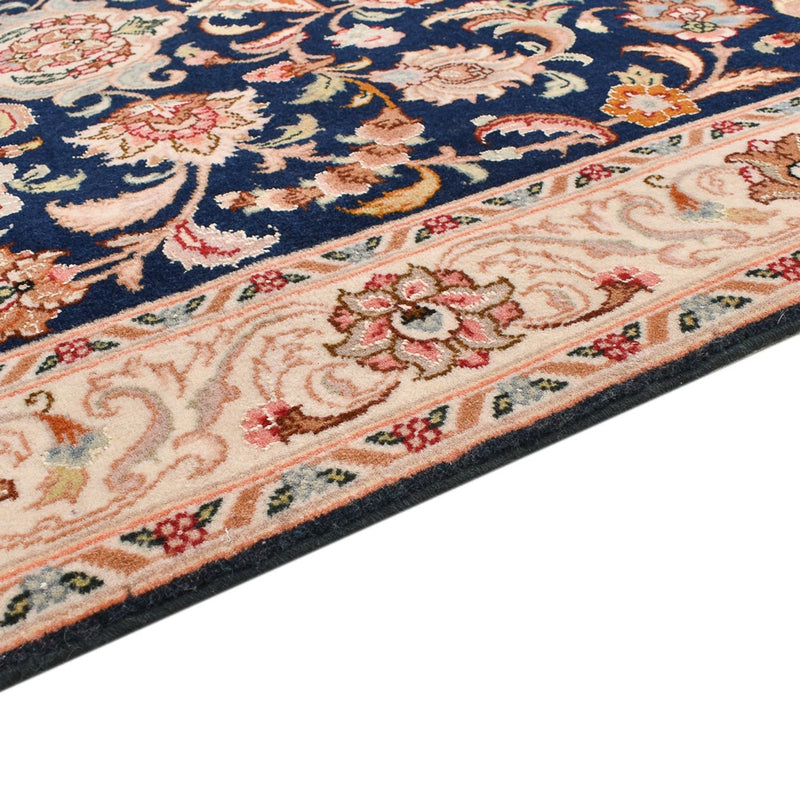 Løper Persisk teppe - Tabriz - Royal - 310 x 82 cm - mørkeblå