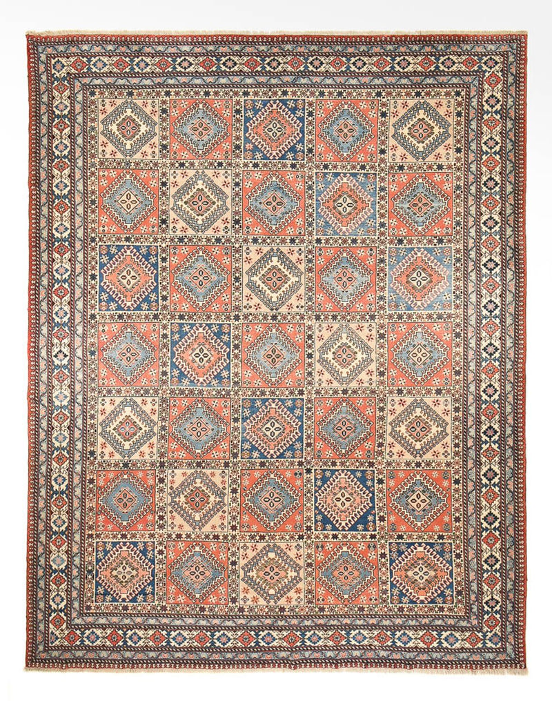 Persisk teppe - Nomadisk - 388 x 303 cm - flerfarget