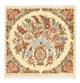 Persisk teppe - Royal - 52 x 51 cm - flerfarget