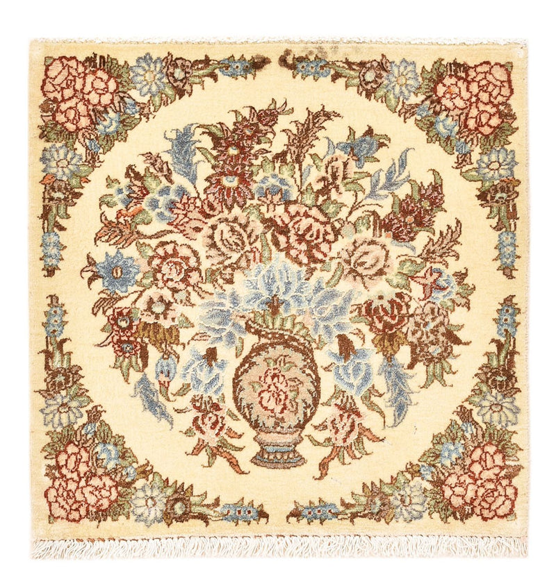 Rafsanjan Teppe 53x53cm - Persisk teppe