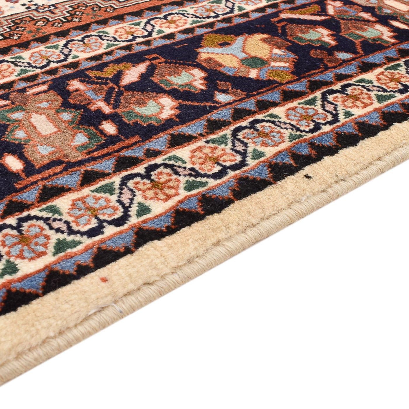 Gabbeh teppe - Kashkuli persisk teppe - 192 x 147 cm - flerfarget