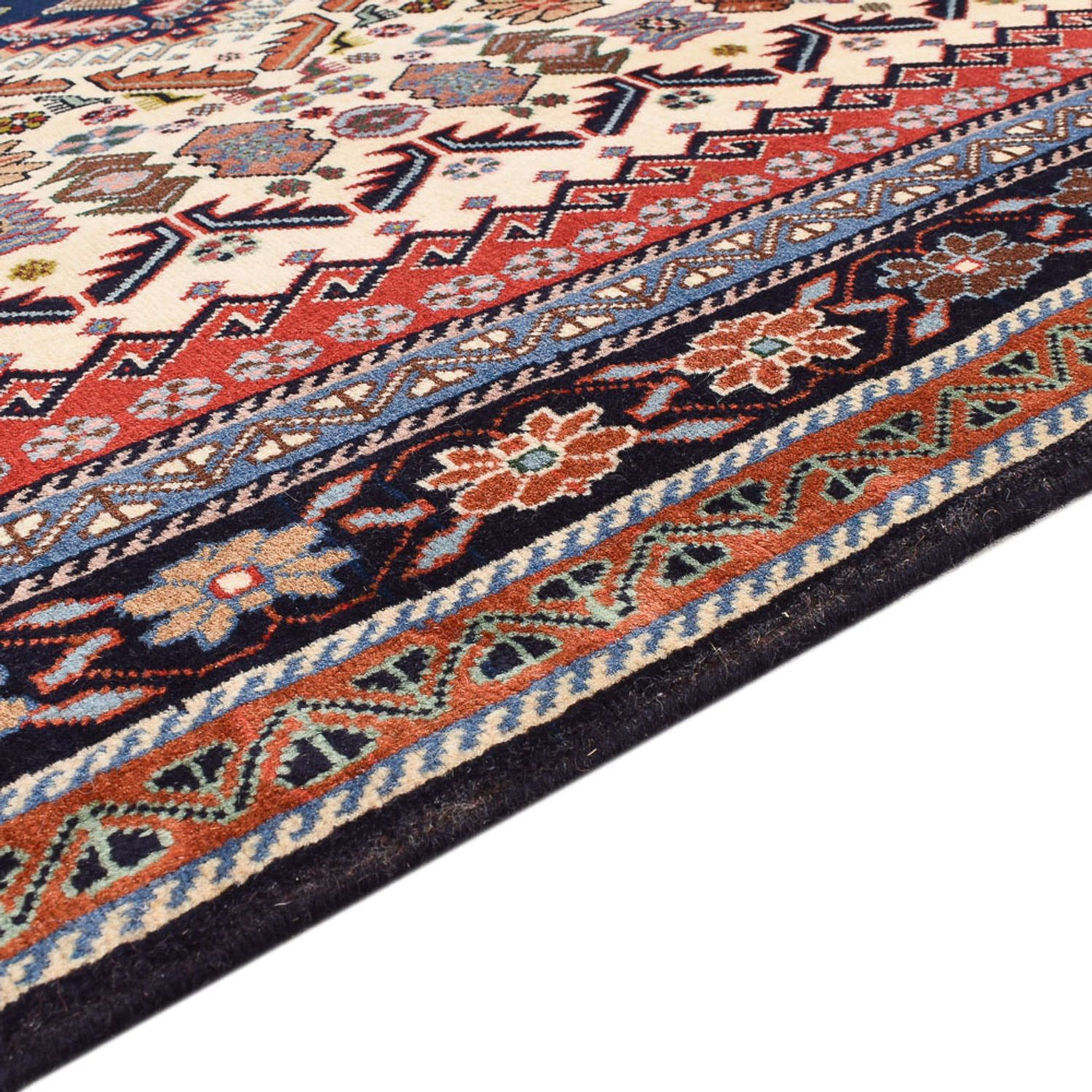 Gabbeh teppe - Kashkuli persisk teppe - 212 x 143 cm - flerfarget