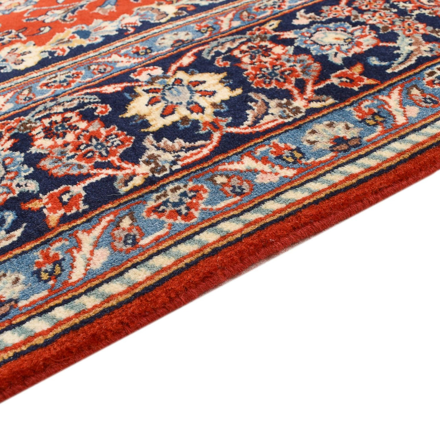 Kashan Teppe 220x141cm - Persisk teppe