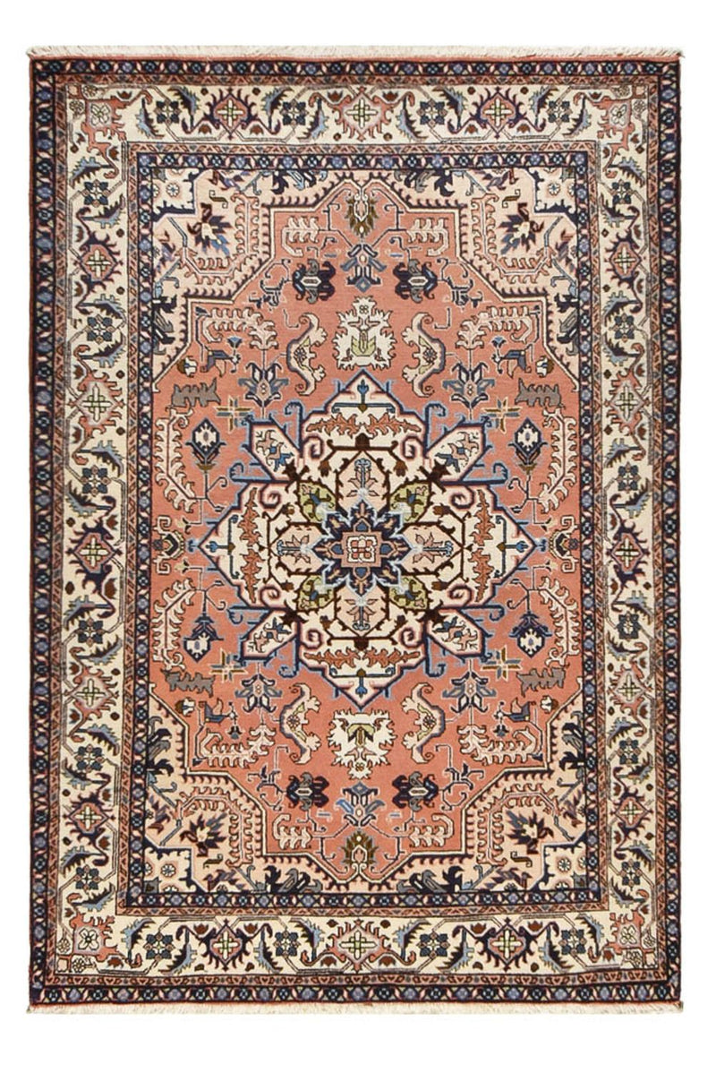 Persisk teppe - Nomadisk - 209 x 143 cm - lys rød