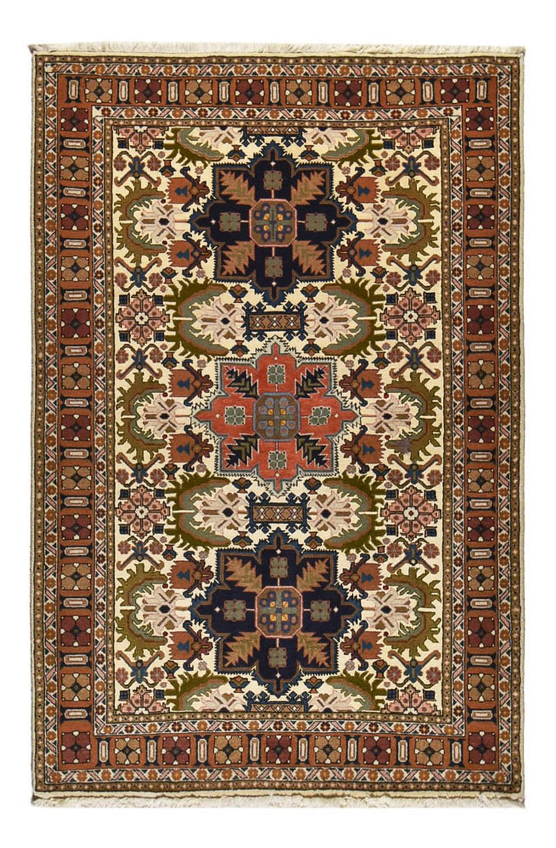 Persisk teppe - Nomadisk - 201 x 132 cm - flerfarget