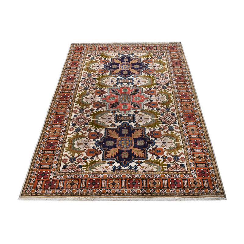 Persisk teppe - Nomadisk - 201 x 132 cm - flerfarget