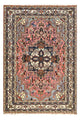Persisk teppe - Nomadisk - 206 x 138 cm - lys rød
