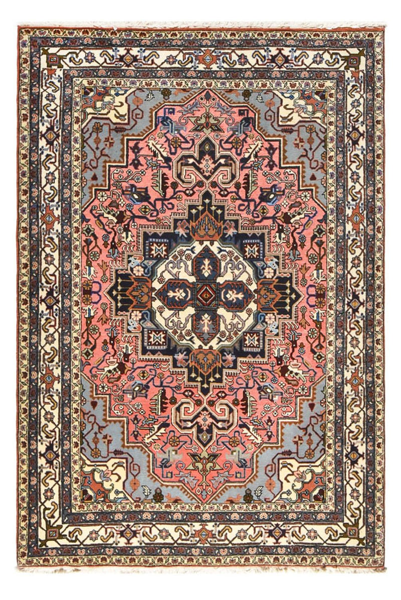 Persisk teppe - Nomadisk - 206 x 138 cm - lys rød