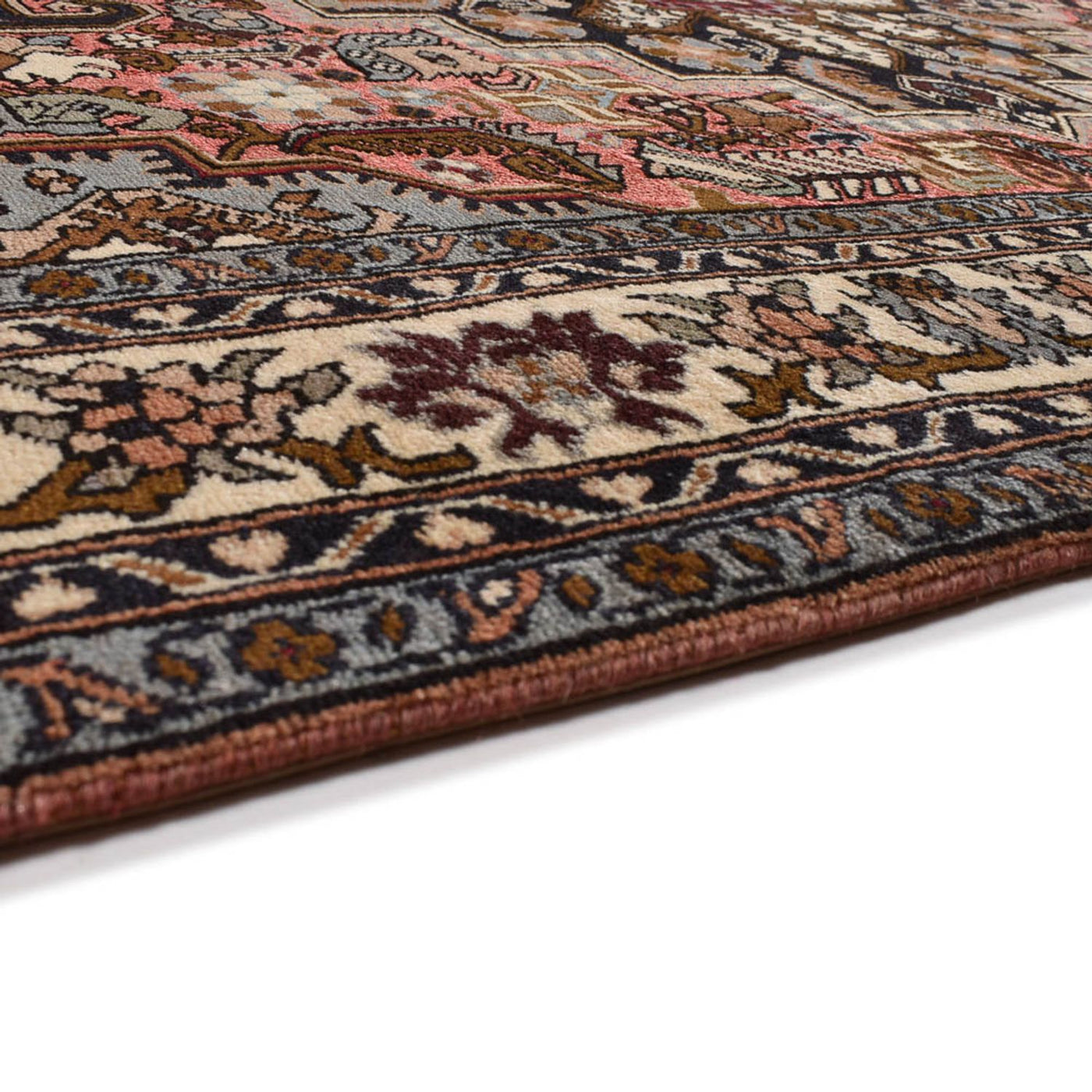 Persisk teppe - Nomadisk - 200 x 138 cm - flerfarget