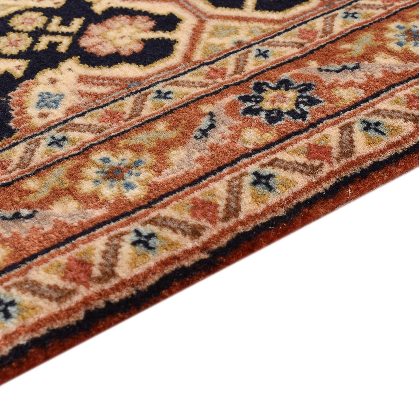 Løper Persisk teppe - Ghom - Royal - 197 x 51 cm - mørk beige