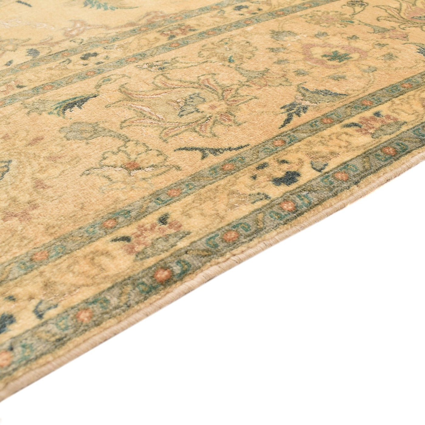 Persisk teppe - Tabriz - Royal square  - 200 x 190 cm - gul