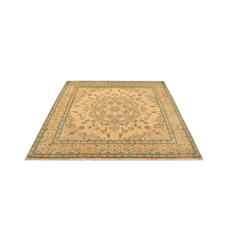 Persisk teppe - Tabriz - Royal square  - 200 x 190 cm - gul