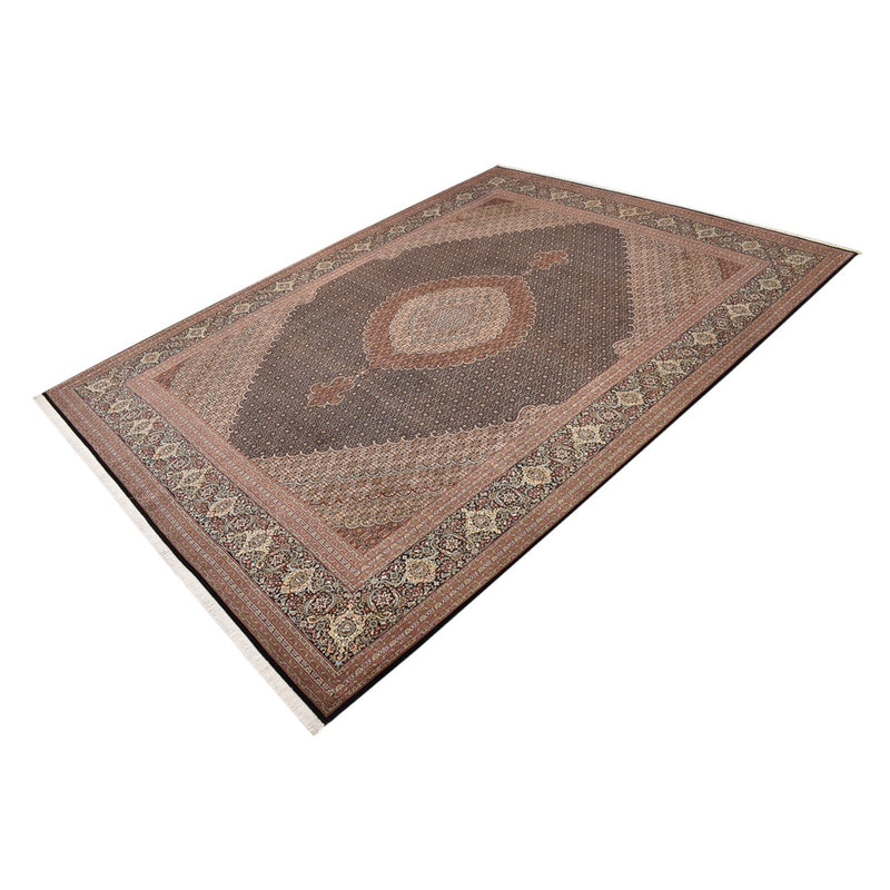 Persisk teppe - Tabriz - Royal - 400 x 300 cm - mørk kamel
