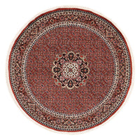 Persisk teppe - Bijar rundt  - 150 x 150 cm - mørk rød – product image