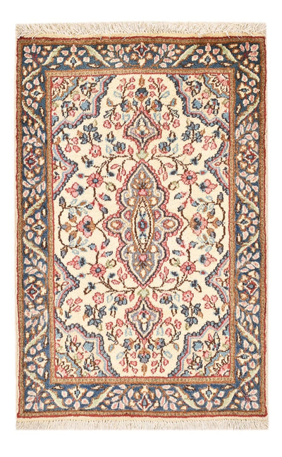 Rafsanjan Teppe 57x84cm - Persisk teppe - krem