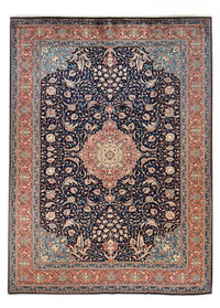 Persisk teppe - klassisk - 400 x 281 cm - mørkeblå – product image