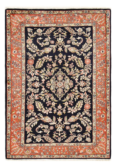Sarouk Teppe 142x203cm - Persisk teppe - mørkeblå