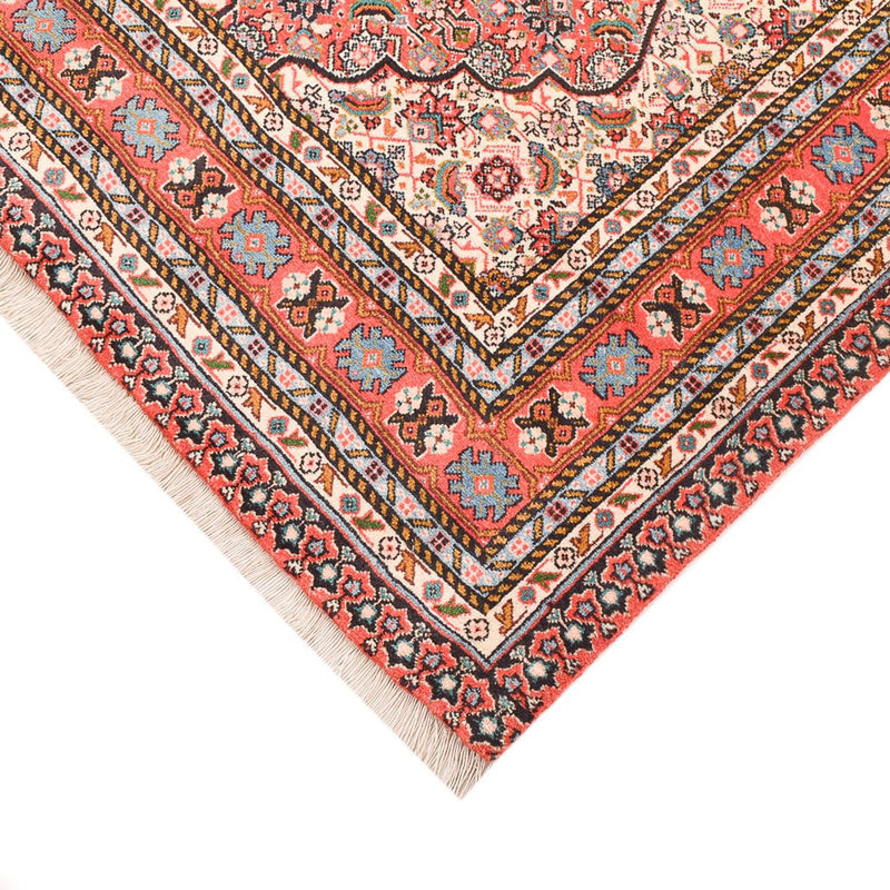 Persisk teppe - Tabriz - 156 x 110 cm - lys rød