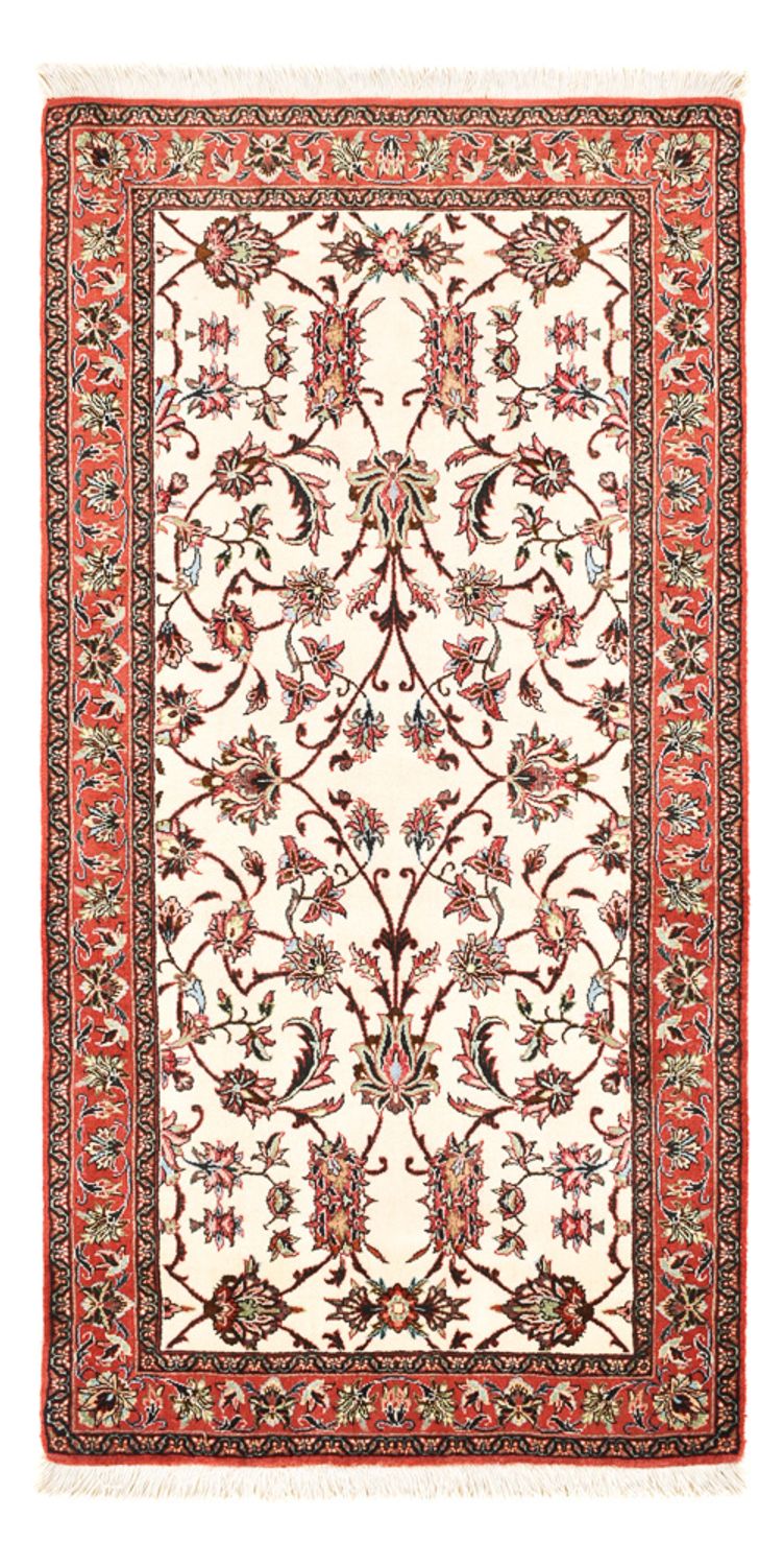 Persisk teppe - Bijar - 145 x 72 cm - krem