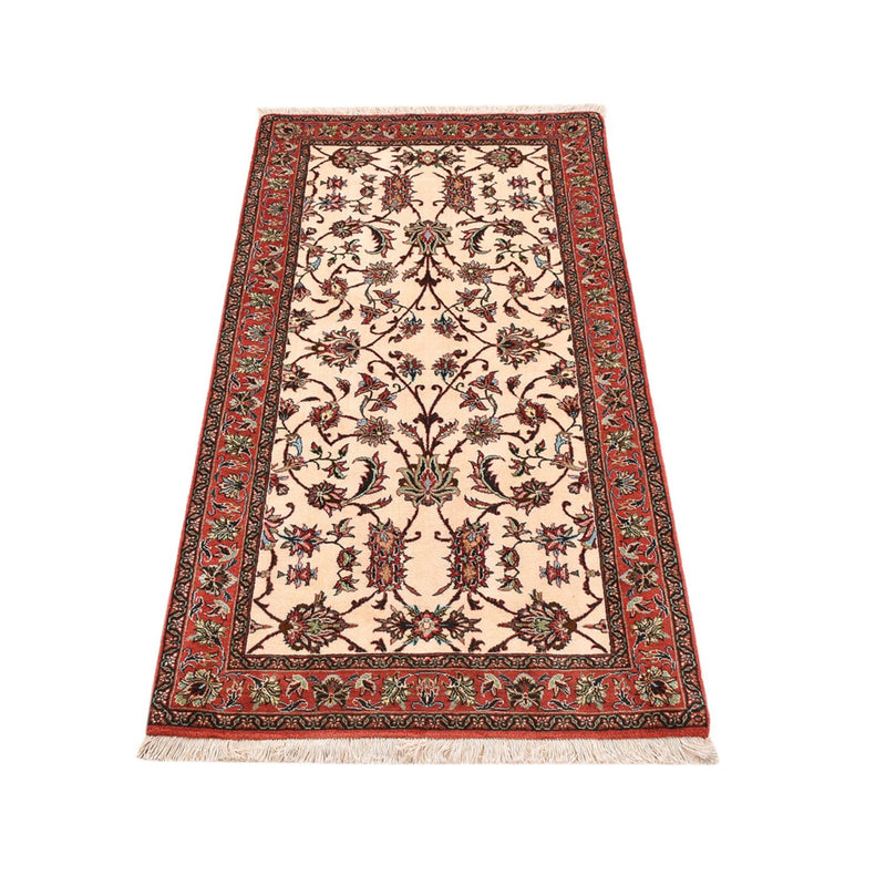Persisk teppe - Bijar - 145 x 72 cm - krem