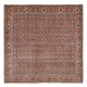 Persisk teppe - Bijar square  - 204 x 203 cm - rust