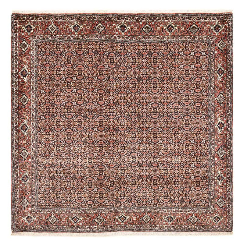 Persisk teppe - Bijar square  - 204 x 203 cm - rust