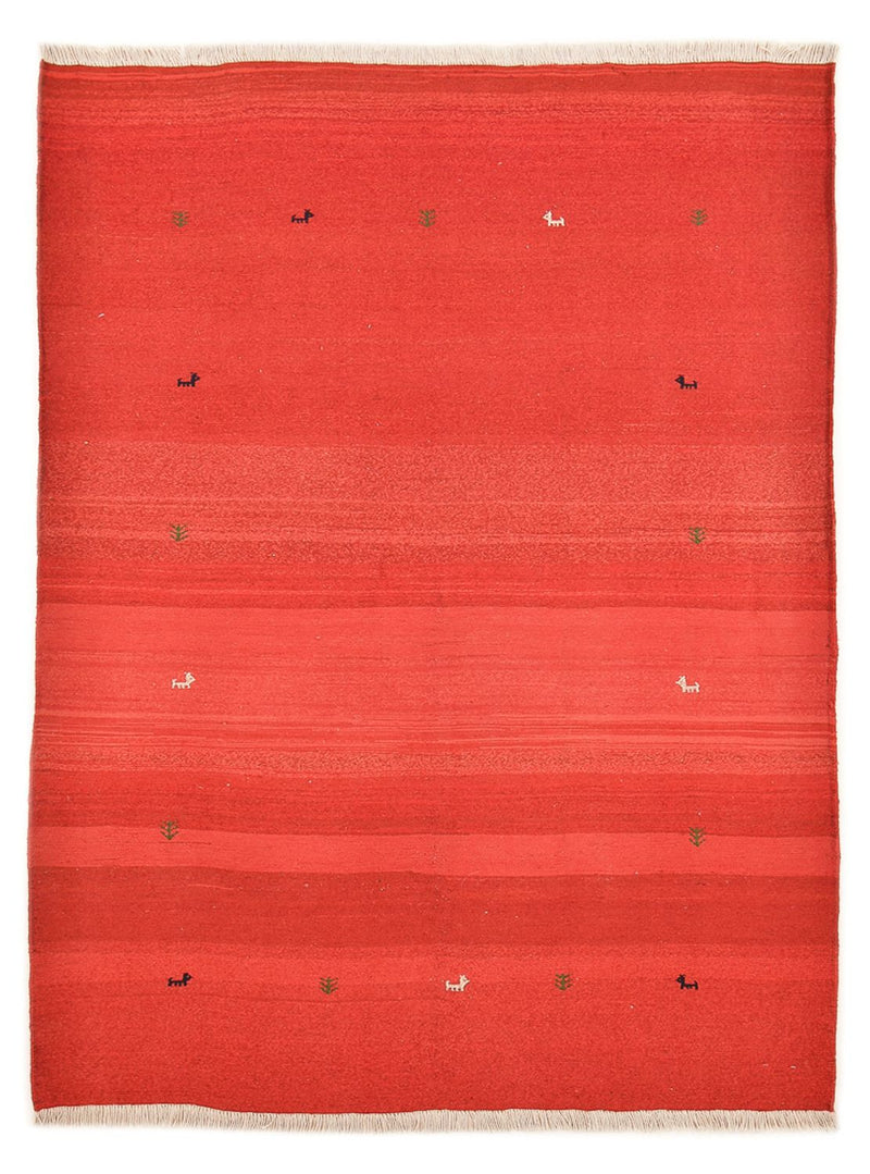 Persisk Gabbeh Teppe 227x174cm - Perserteppich Wollteppich