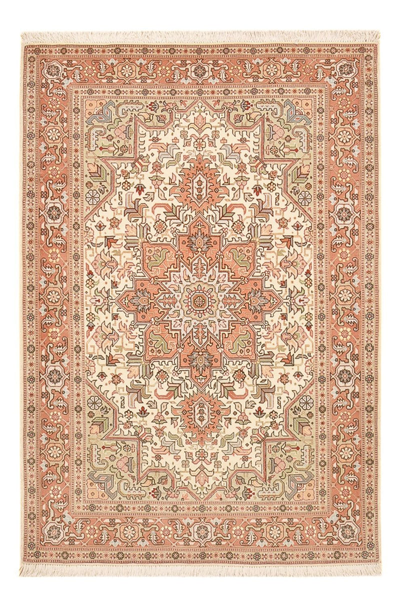 Persisk teppe - Tabriz - Royal - 159 x 102 cm - lys rød