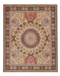 Persisk teppe - Tabriz - Royal - 250 x 208 cm - mørk beige – product image