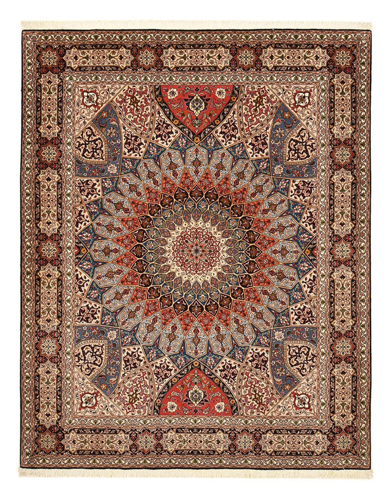 Persisk teppe - Tabriz - Royal - 255 x 205 cm - mørk beige