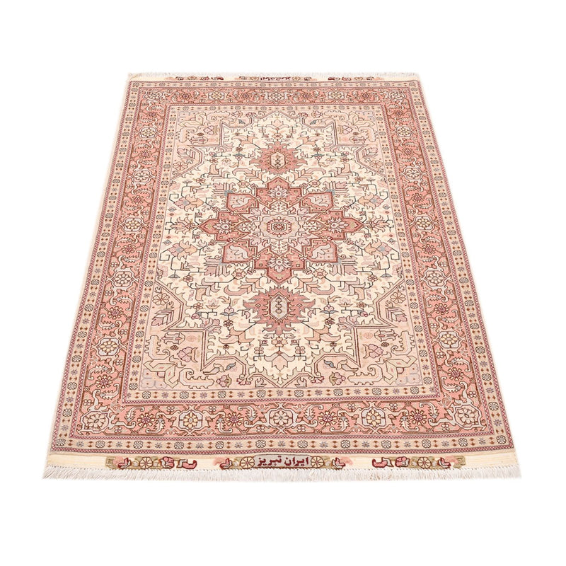 Persisk teppe - Tabriz - Royal - 161 x 105 cm - lys rød
