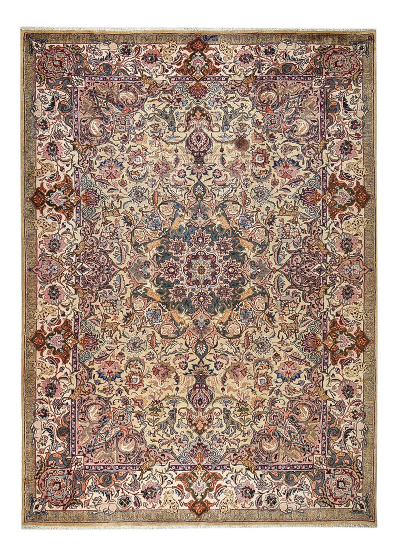 Persisk teppe - Keshan - 334 x 240 cm - sand