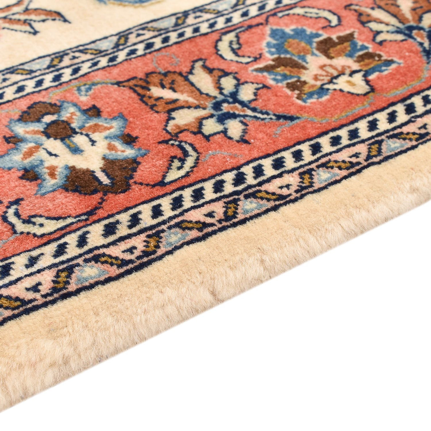 Persisk teppe - klassisk - 145 x 115 cm - lys beige