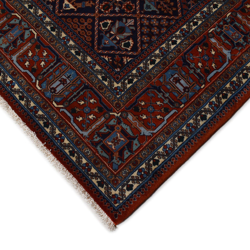 Persisk teppe - Bijar - 300 x 212 cm - vinrød