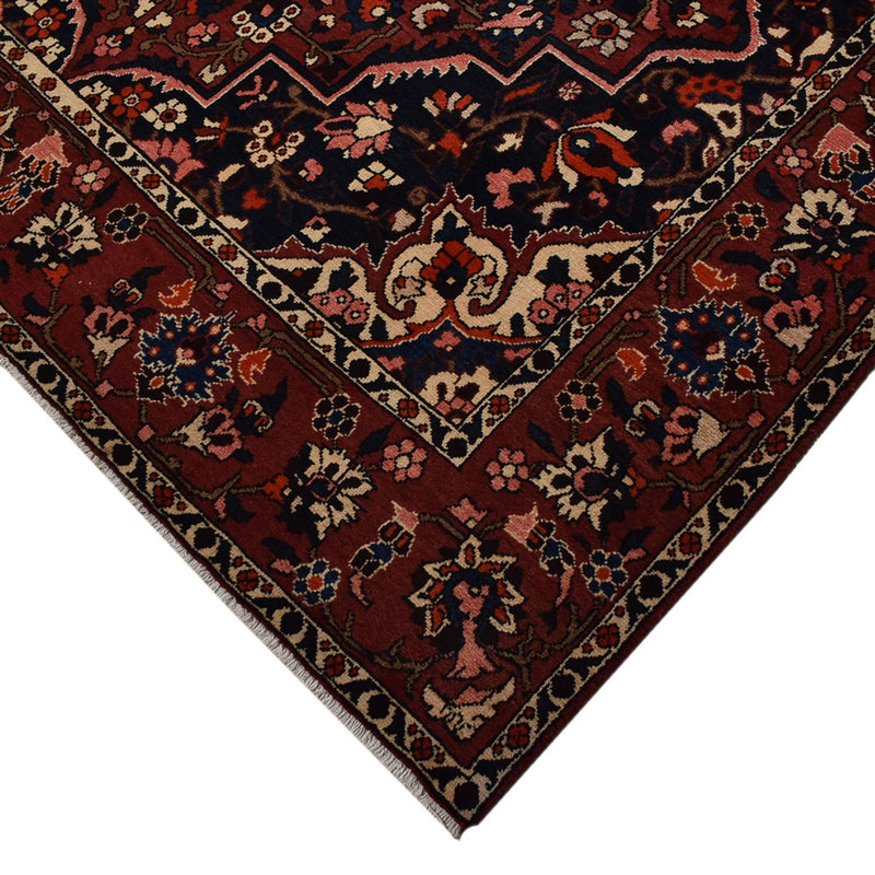 Persisk teppe - Nomadisk - 320 x 207 cm - vinrød