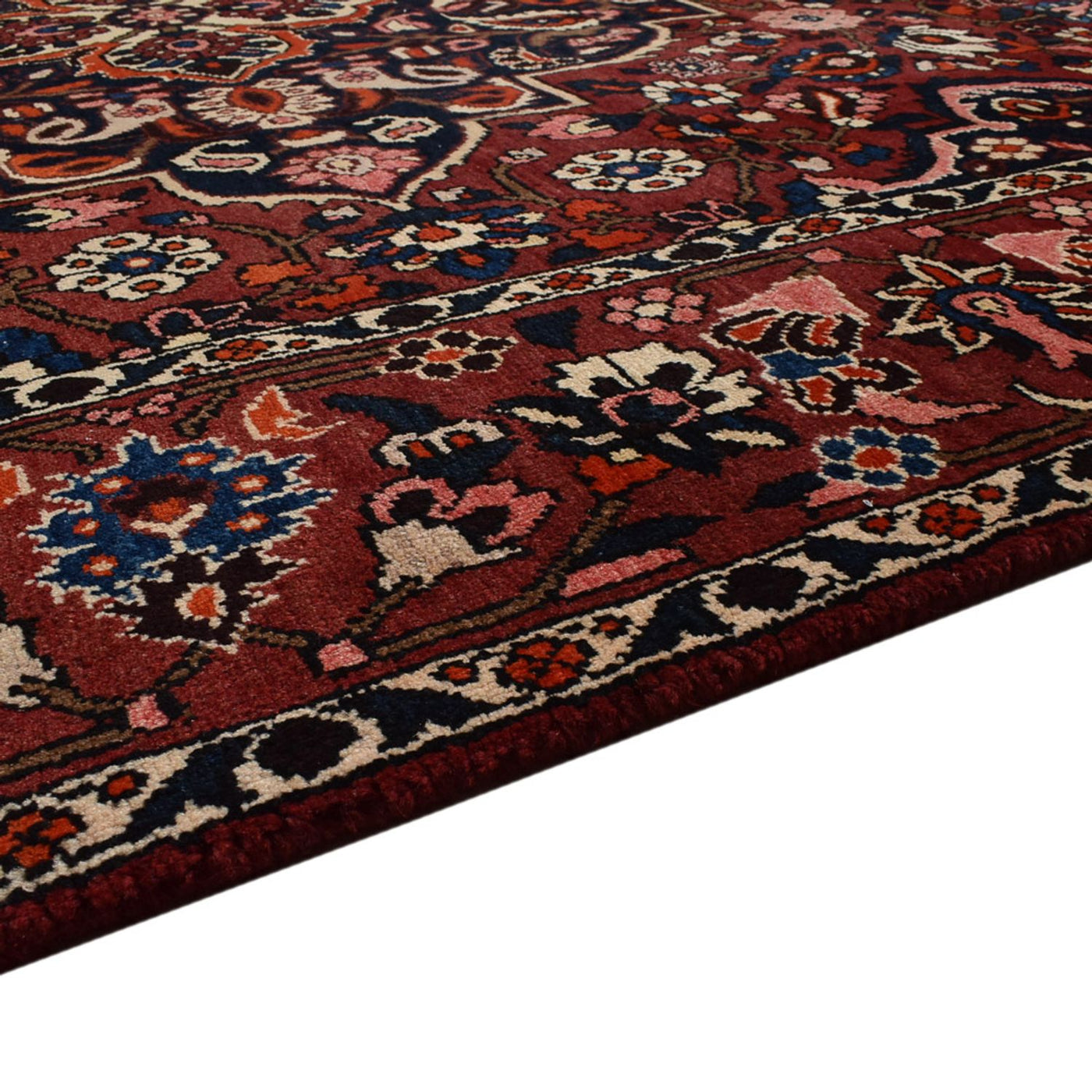 Persisk teppe - Nomadisk - 320 x 207 cm - vinrød