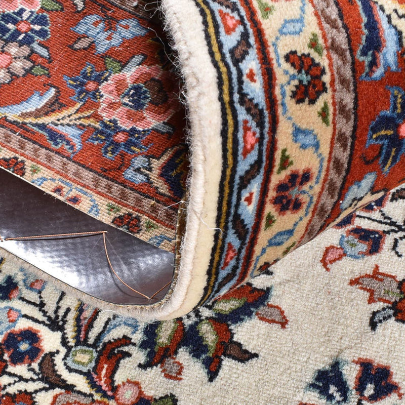 Sarouk Teppe 136x213cm - Persisk teppe - krem