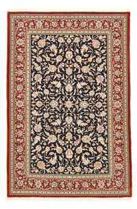 Persisk teppe - Ghom - Royal - 204 x 133 cm - mørkeblå – product image