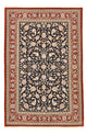 Persisk teppe - Ghom - Royal - 204 x 133 cm - mørkeblå