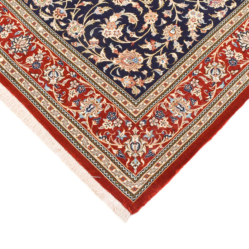 Persisk teppe - Ghom - Royal - 204 x 133 cm - mørkeblå
