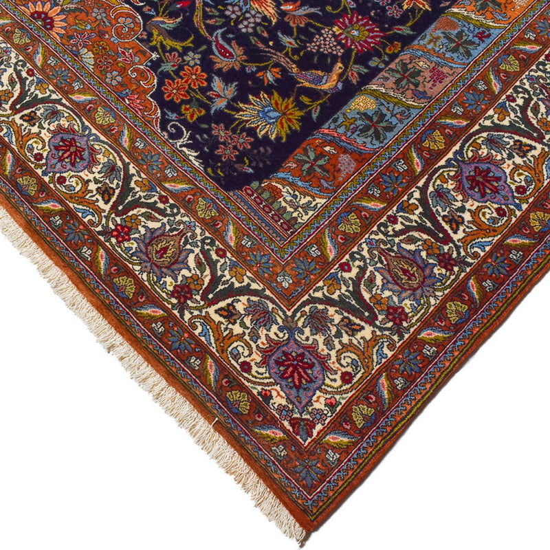 Persisk teppe - Nomadisk - 293 x 206 cm - mørkeblå