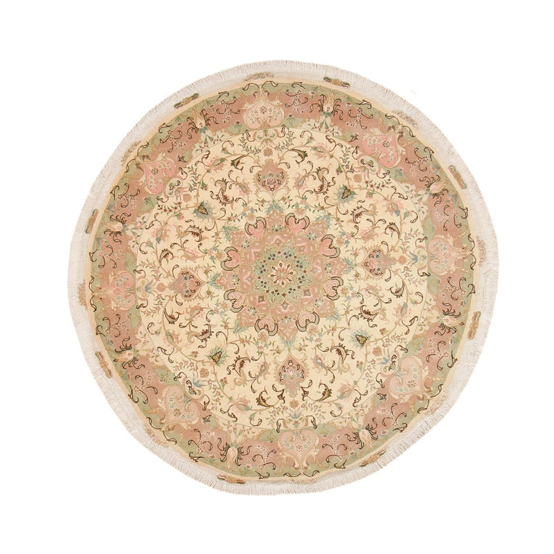 Tabriz - 50 Raj Teppe 150x150cm - Persisk teppe