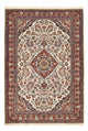 Persisk teppe - Bijar - 208 x 136 cm - krem
