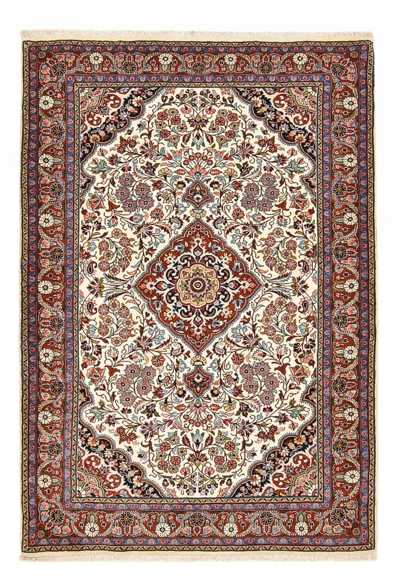 Persisk teppe - Bijar - 208 x 136 cm - krem