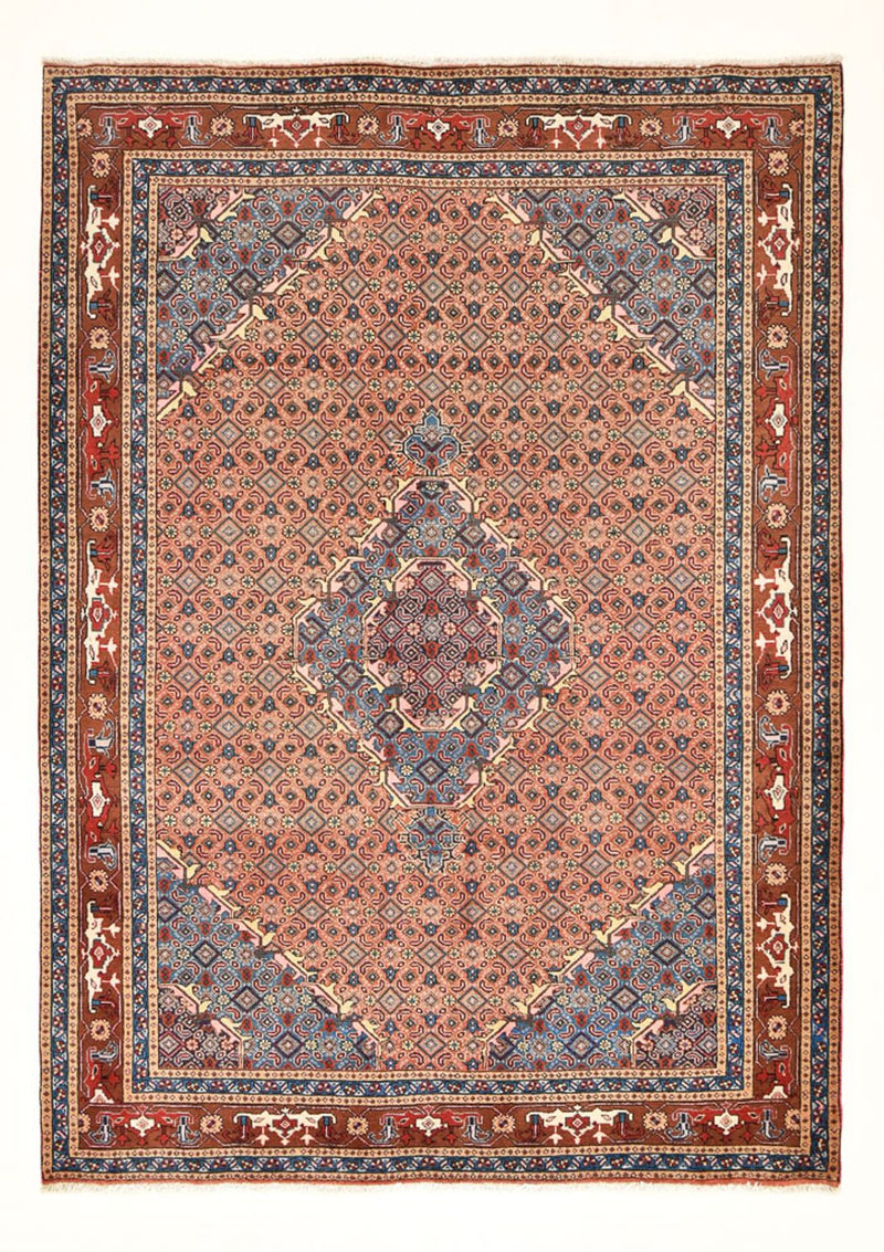 Persisk teppe - Nomadisk - 281 x 201 cm - lys rød